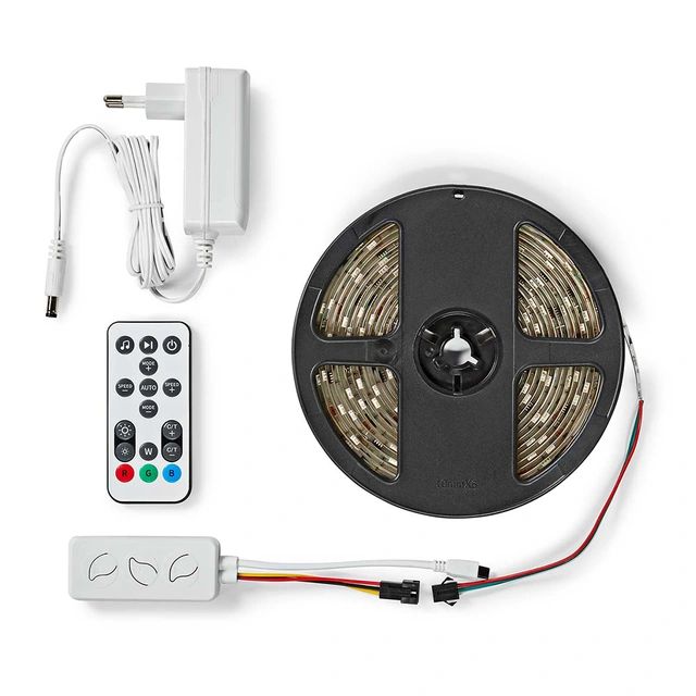 Nedis SmartLife WIFI LED-Stripe 230V, WIFI, 5m, Multicolor 