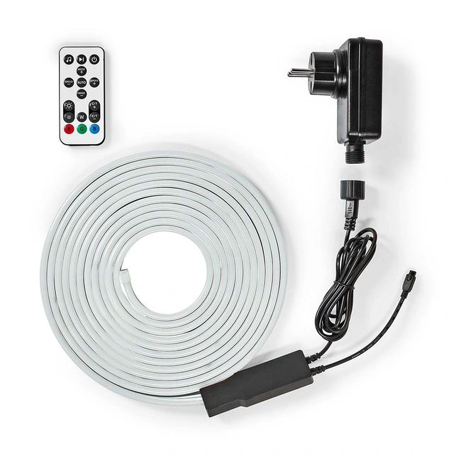 Nedis SmartLife WIFI LED-Stripe neon 230V, WIFI, 5m, Multicolor Neon, IP44 