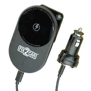 Kram Fix2Car trådløs mobillader iPhone 12/13, 15W, magnetfeste