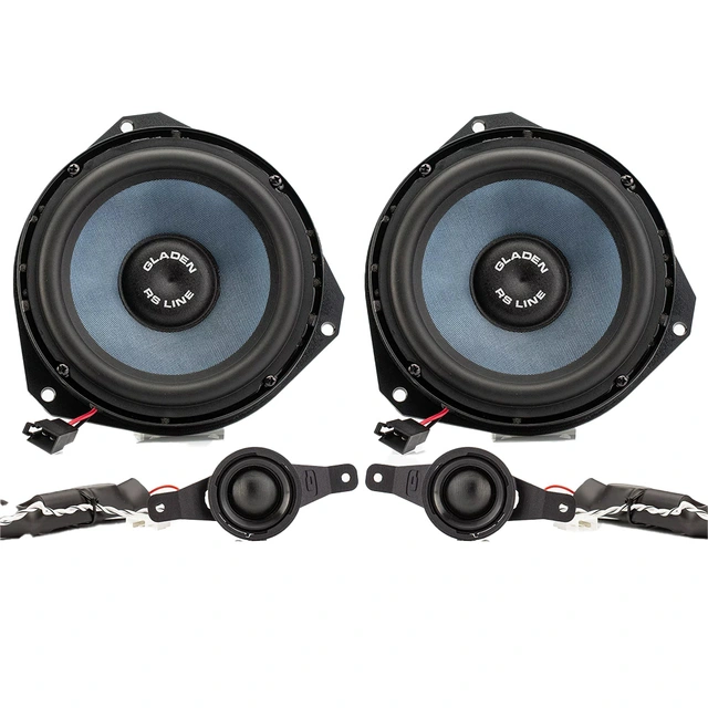 GLADEN ONE 165 DUCATO MK2 komponentsett Høyttalersett til Fiat Ducato, med REMI 