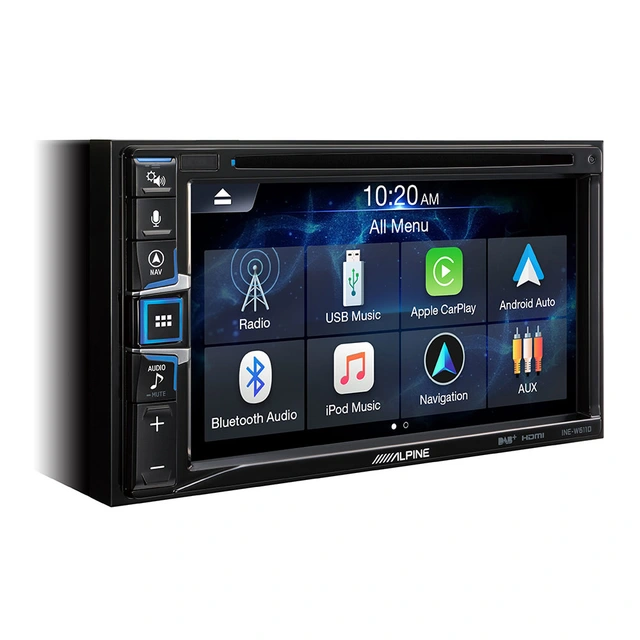 Alpine INE-W611DC navi. Camper-utgave 6,5" , DAB+, CarPlay, Android Auto 