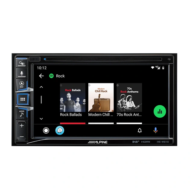 Alpine INE-W611DC navi. Camper-utgave 6,5" , DAB+, CarPlay, Android Auto 