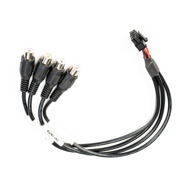 Mosconi MOS-EXT4RCA 4-kanals RCA til Molex Micro-Fit 