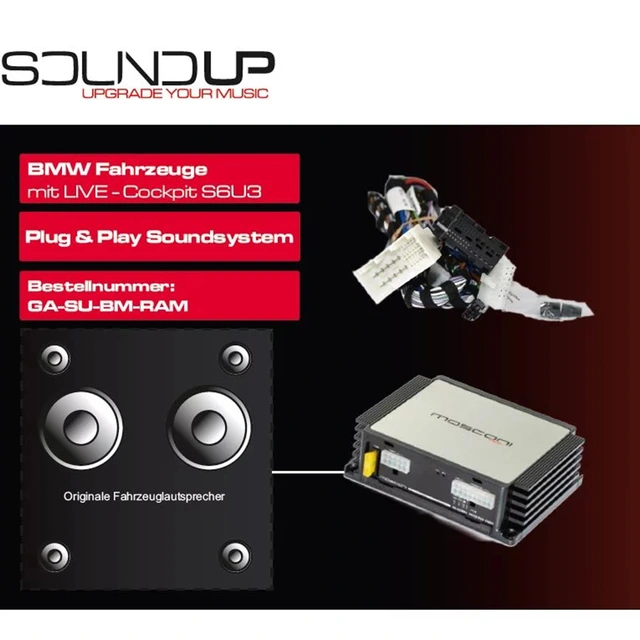 Gladen SoundUP GA-SU-BM-RAM BMW G-serie med RAM enhet 