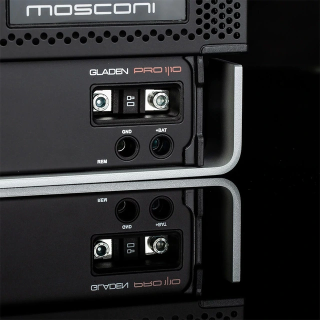 Mosconi PRO 1|10. Monoforsterker 975 Watt i 2 Ohm, Klasse D 