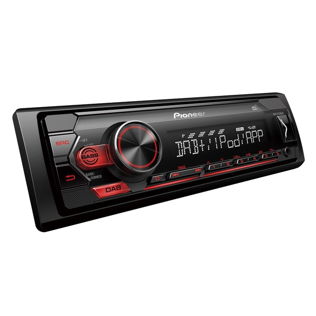 Pioneer MVH-S220DAB DAB+, USB, AUX, ikke CD 