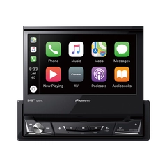 Pioneer AVH-Z7200DAB Flip-ut, DAB+, BT, 3 linje ut, Carplay++