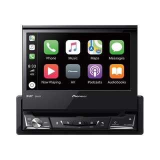 Pioneer AVH-Z7200DAB Flip-ut, DAB+, BT, 3 linje ut, Carplay++