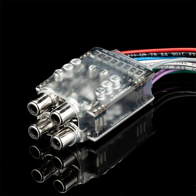 Mosconi HLA-DUAL høy-lavnivå adapter 4-kanals høy til lavnivå adapter. 