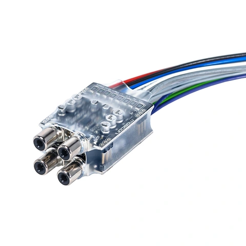 Mosconi HLA-DUAL høy-lavnivå adapter 4-kanals høy til lavnivå adapter.