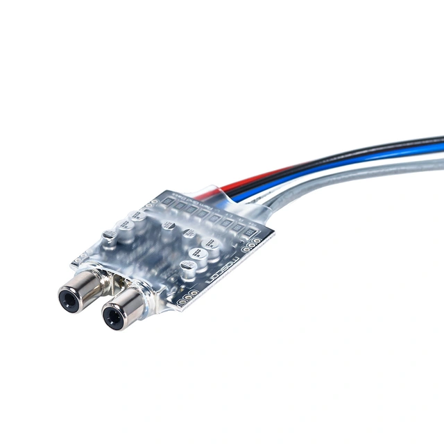 Mosconi HLA-SLIM høy-lavnivå adapter 2-kanals høy til lavnivå adapter. 