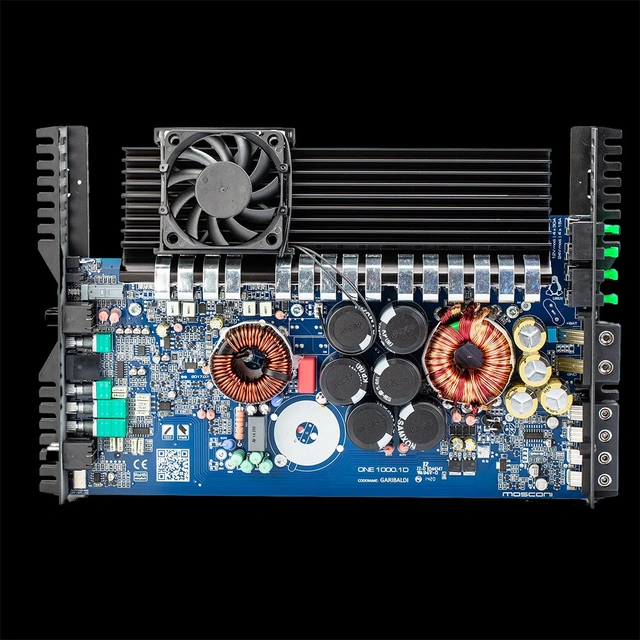 MOSCONI ONE 1000.1D ONE-Serien, 1000W i 2 Ohm 