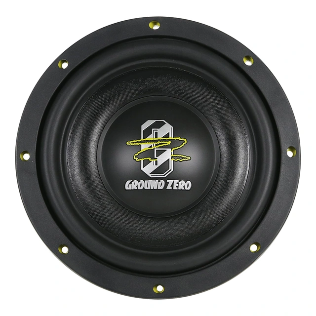 Ground Zero GZHW 10-D2 FLAT10"subwoofer Slim, 600W RMS, 2x2 Ohm, KLIPPEL 