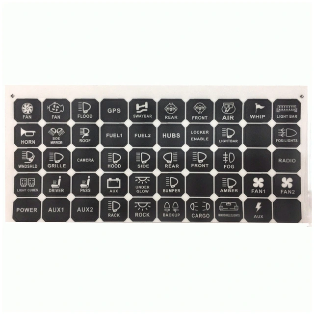 Heise HE-SWP8 Switchpanel 8-kanals switchpanel, 12/24V 