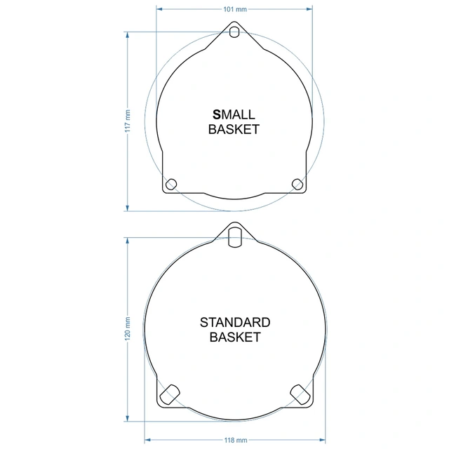 GLADEN ONE 100 BMW Høyttalersett høyttalersett til BMW "liten kurv" 
