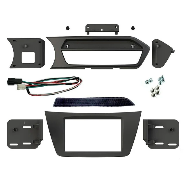 ConnectED 2-DIN monteringsramme Mercedes C-klasse 2012-2013 