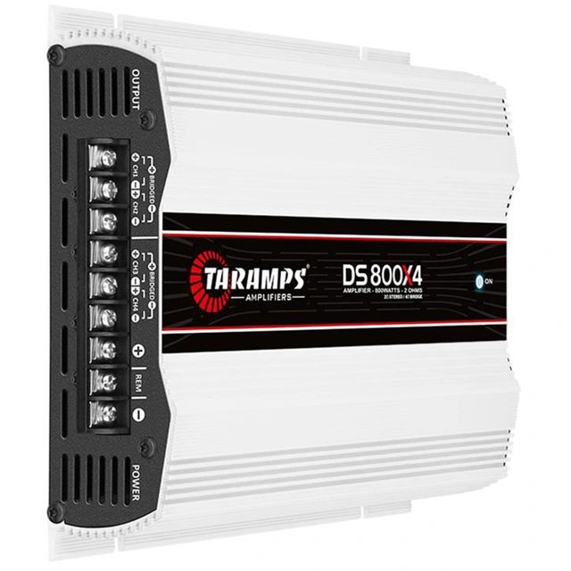 Taramps DS800X4 4-kanals forsterker 4x200W i 2 Ohm 