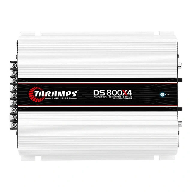 Taramps DS800X4 4-kanals forsterker 4x200W i 2 Ohm 