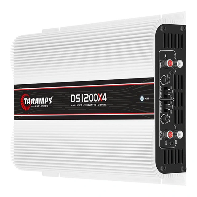 Taramps DS1200X4 4-kanals forsterker 4x300W i 2 Ohm 