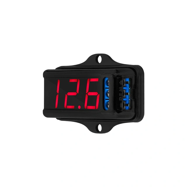 Taramps Voltmeter med rød belysning Digital Voltmeter 