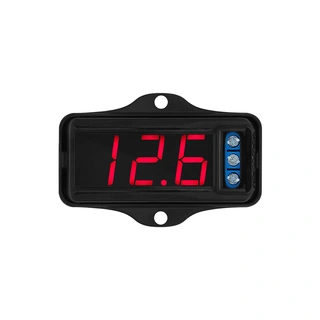 Taramps Voltmeter med rød belysning Digital Voltmeter