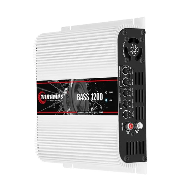 Taramps BASS12002 monoforsterker 1200W RMS, 2 Ohm, SPL 