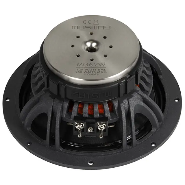 Musway MG6.2C High-end komponentsett 6.5", 125W RMS, 4 Ohm. High-end 