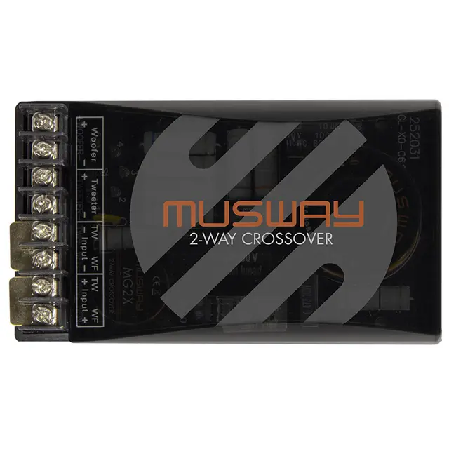 Musway MG6.2C High-end komponentsett 6.5", 125W RMS, 4 Ohm. High-end 
