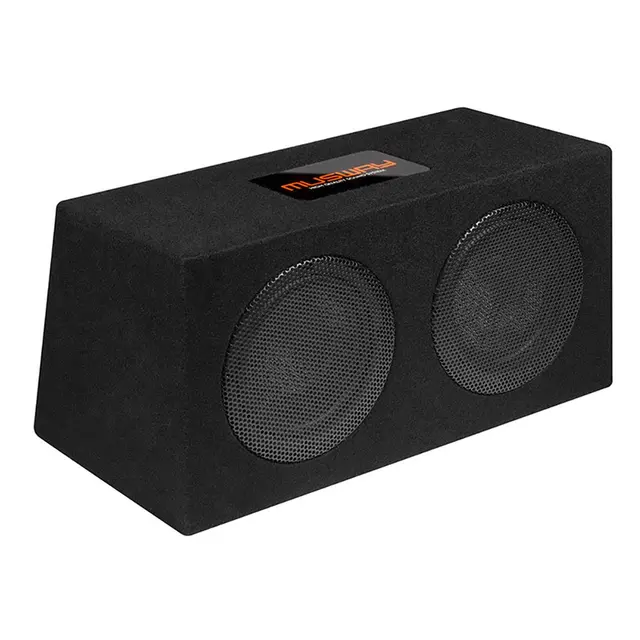 Musway MR208Q subwoofer i kasse 2 x 8", 400W RMS 