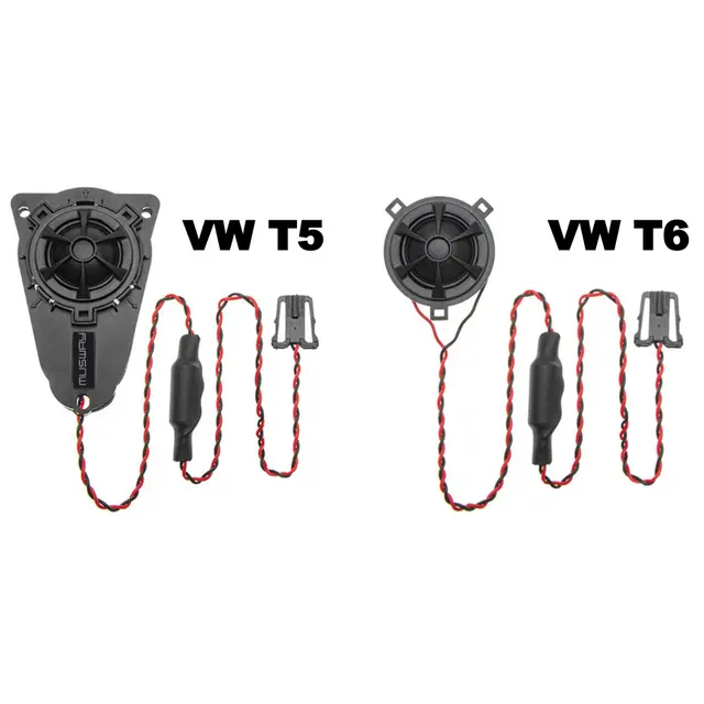 Musway CSVT8.2C Høyttalersett T5/T6 8", 100W RMS, VW T5/T6 Komponentsett 