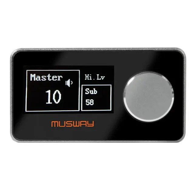 Musway DRC1 fjernkontroll For M6 og D8 