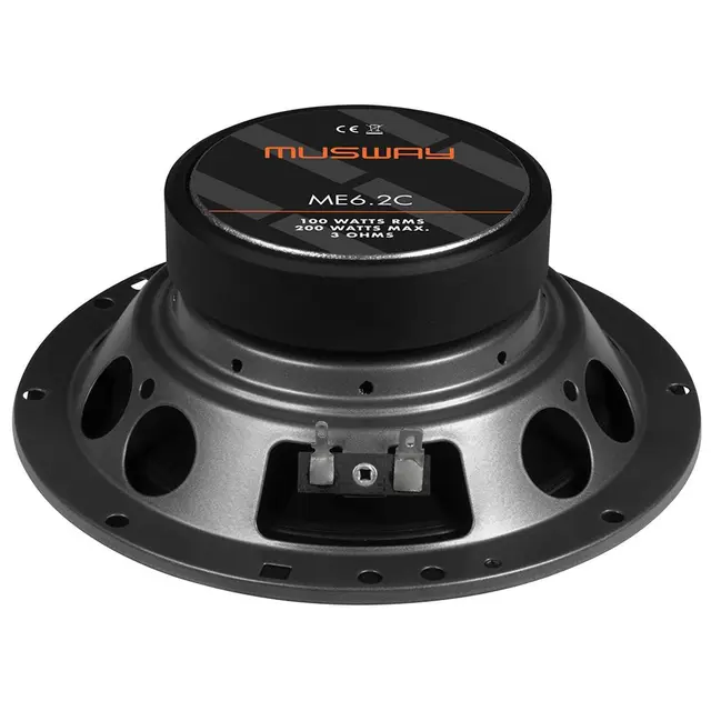 Musway ME6.2C komponentsett 6.5", 100W RMS, 3 Ohm 