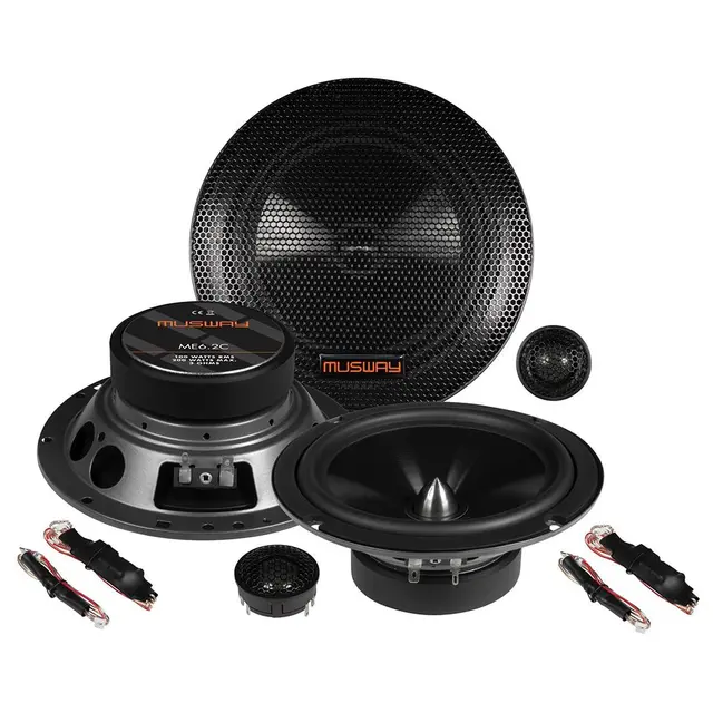 Musway ME6.2C komponentsett 6.5", 100W RMS, 3 Ohm 