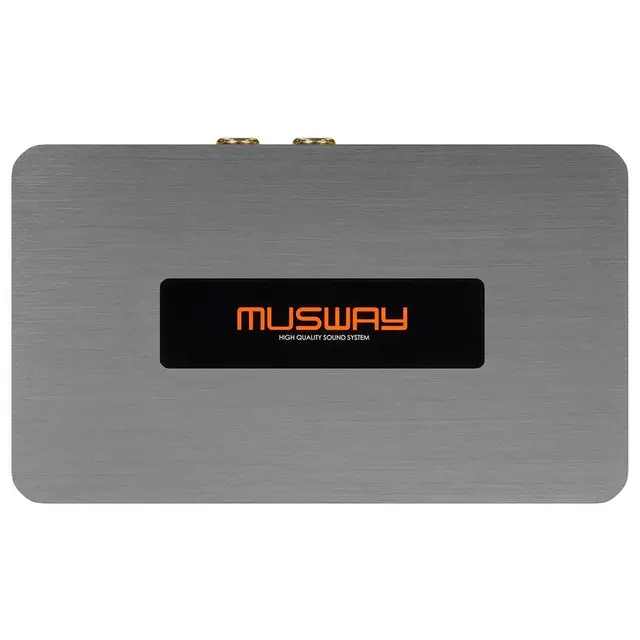 Musway P2 2-kanals forsterker 2x105W RMS i 2 Ohm 