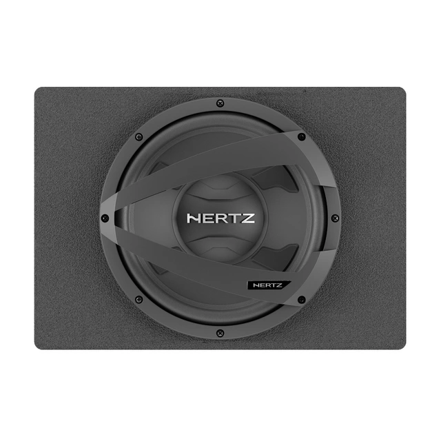 Hertz DBX30.3 basskasse 12" i kasse, 250W RMS, 4 Ohm 