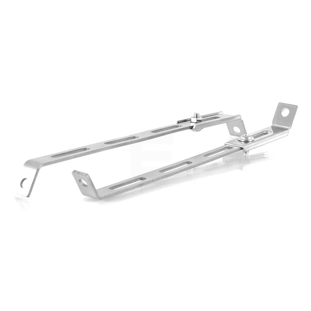 Lumen støttestag for ekstralys - blank Rustfritt stål, 2pk 