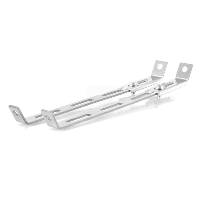 Lumen støttestag for ekstralys - blank Rustfritt stål, 2pk 