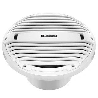 Hertz HMS 12 B4-LD-W marine subwoofer 12", 4 Ohm, Hvit, 500W RMS, RGB LED