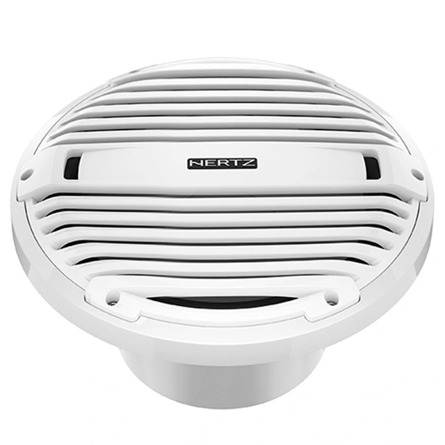 Hertz HMS 12 B4-LD-W marine subwoofer 12", 4 Ohm, Hvit, 500W RMS, RGB LED 