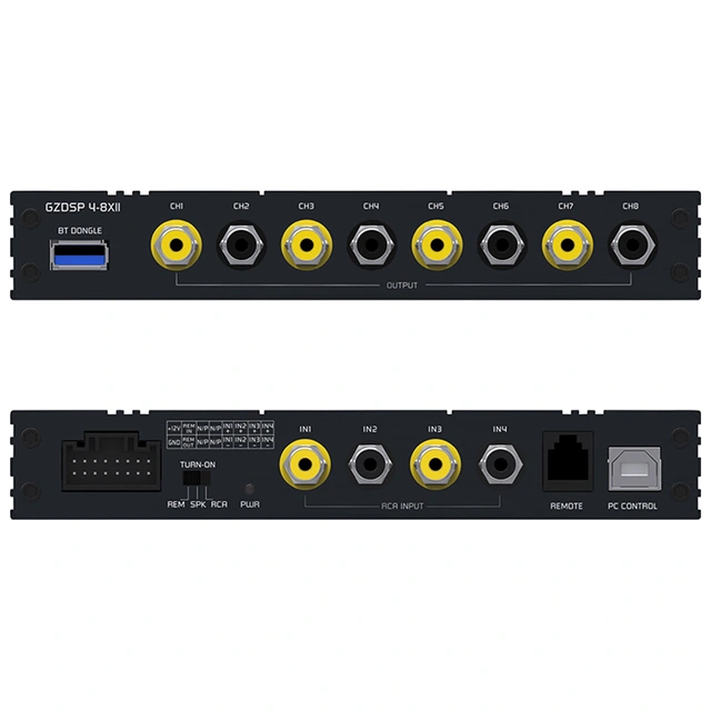 Ground Zero GZDSP 4-8XII DSP, 8 kanals prosessor 