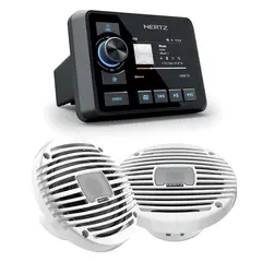 Hertz HMR20D &amp; HEX65MW Pakke med spiller og høyttalere