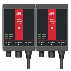 DEFA MultiCharger batterilader 2x12A 2 x 12A