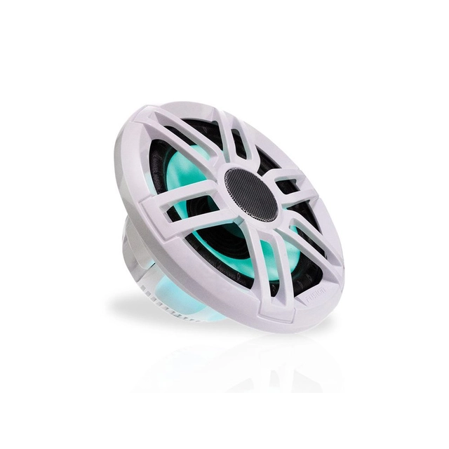 Fusion XS-FL65SPGW høyttalerpar 6.5", vanntett, sort og hvit, RGB LED 
