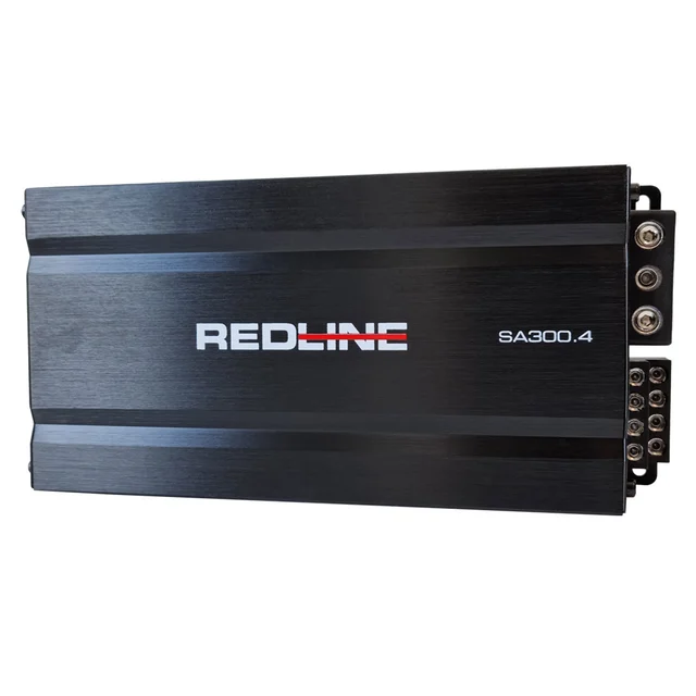 DD Audio SA300.4 4-kanals forsterker 4 x 75W RMS i 2 Ohm, Klasse D. 