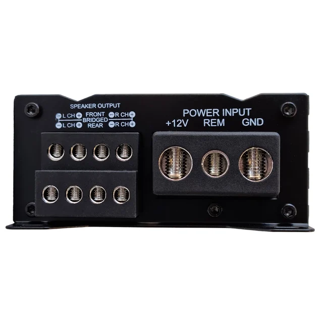 DD Audio SA300.4 4-kanals forsterker 4 x 75W RMS i 2 Ohm, Klasse D. 