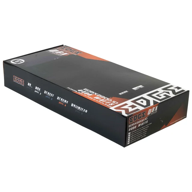 Edge EDBX2200.1D-E1 Mono forsterker 2200W RMS i 1ohm. 