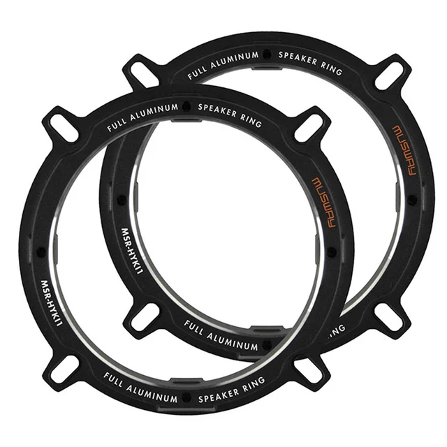 Høyttaleradaptere aluminium (6,5") 6,5" - Hyundai/Kia 2010-> 