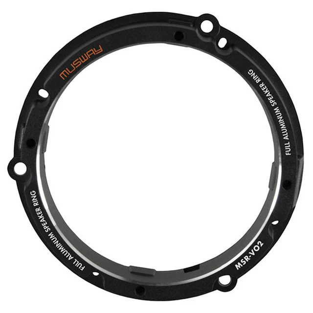 Høyttaleradaptere aluminium (6,5") VW/Seat/Skoda (1997 -->) 