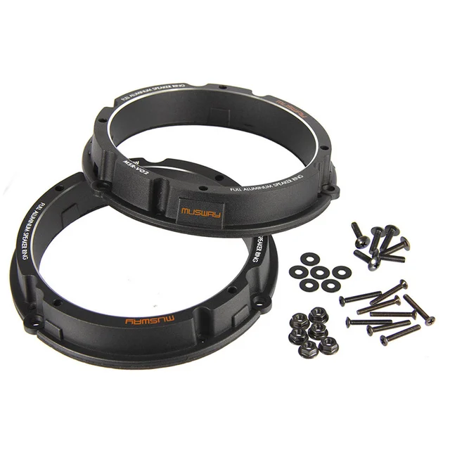 Høyttaleradaptere aluminium (6,5") VW/Seat/Skoda (1997 -->) 