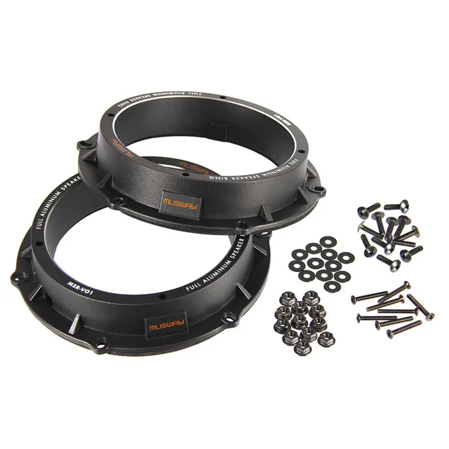 Høyttaleradaptere aluminium (6,5") 6,5" - Seat/Skoda/VW (2004->) 